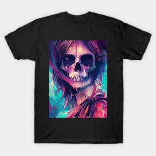 Death's Finest: Embrace the Allure of Skulls in Alternative Fashion T-Shirt